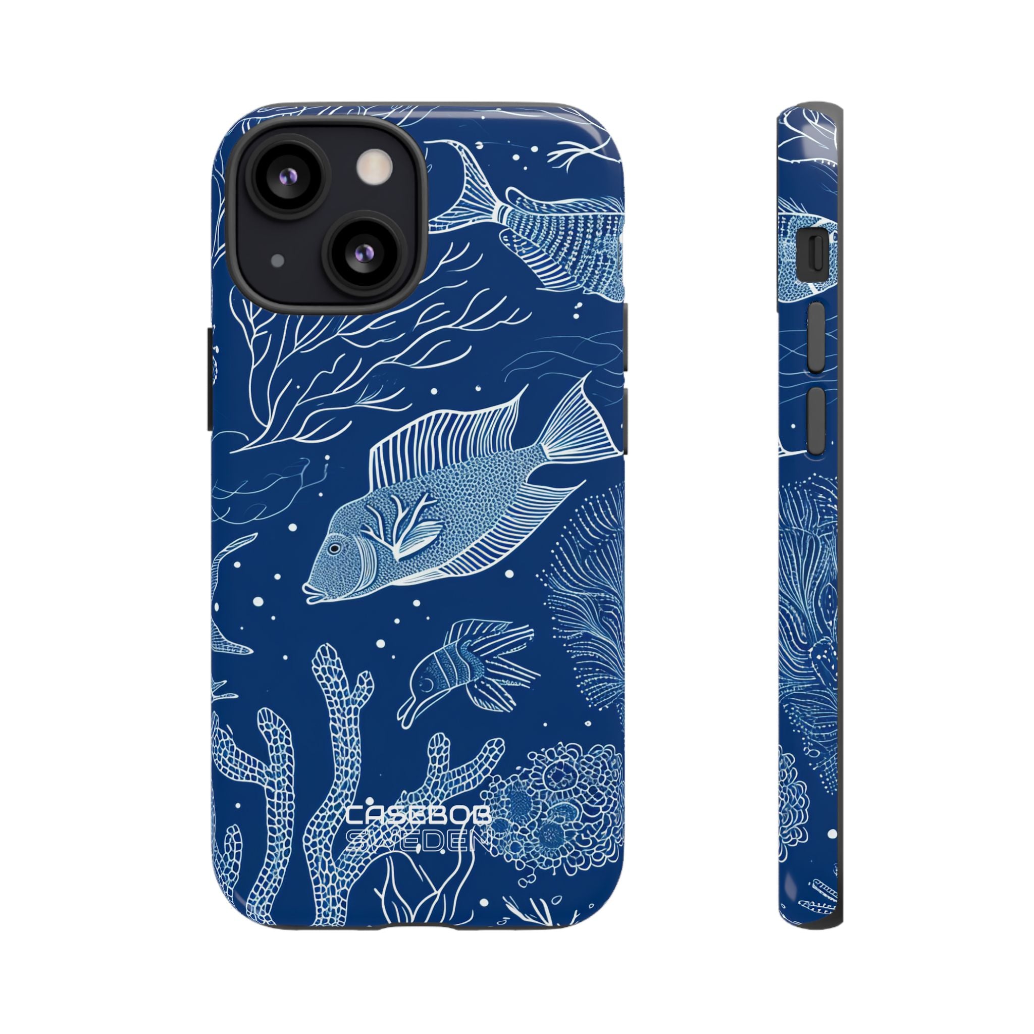 Blue Coral Garden iPhone 13 - Tough