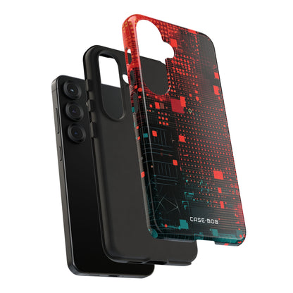 Grid Fusion Samsung S25 Case - Tough