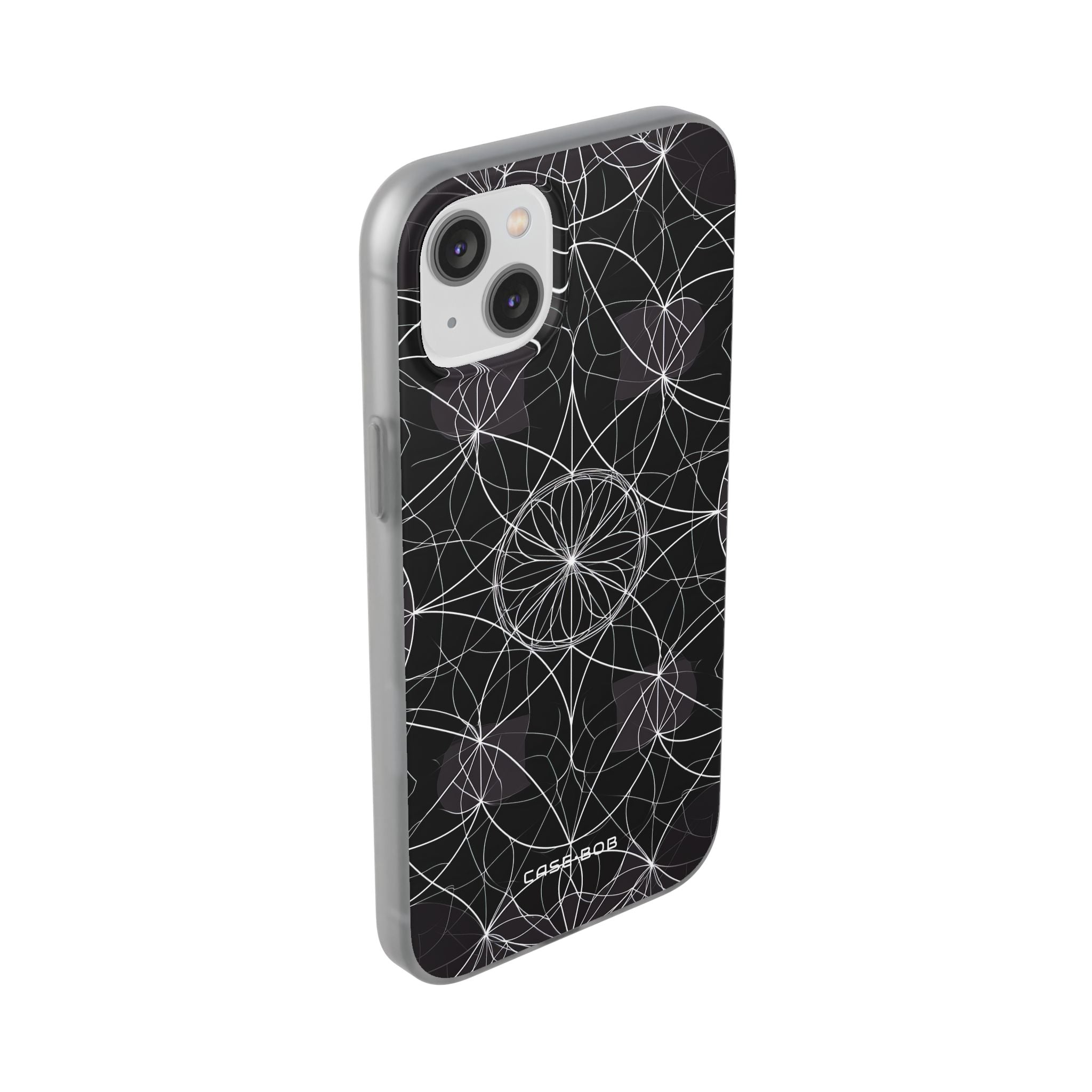 Radiant Petal Orbit iPhone 14 Plus Case - Soft
