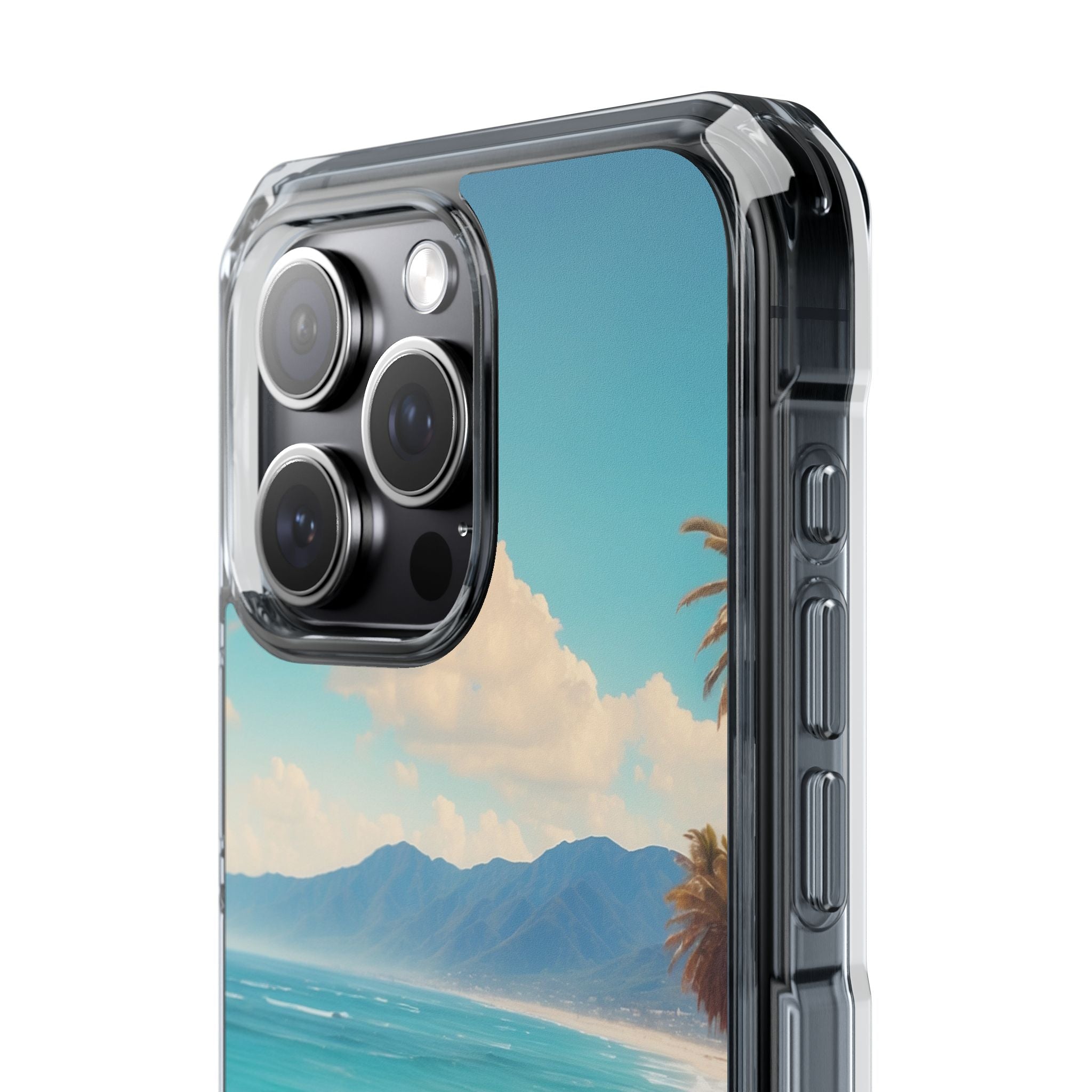 Footprints Trace Sand iPhone Case - Impact