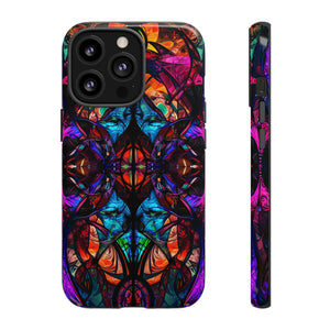 Gothic Stained Glass Splendor - Protective Phone Case