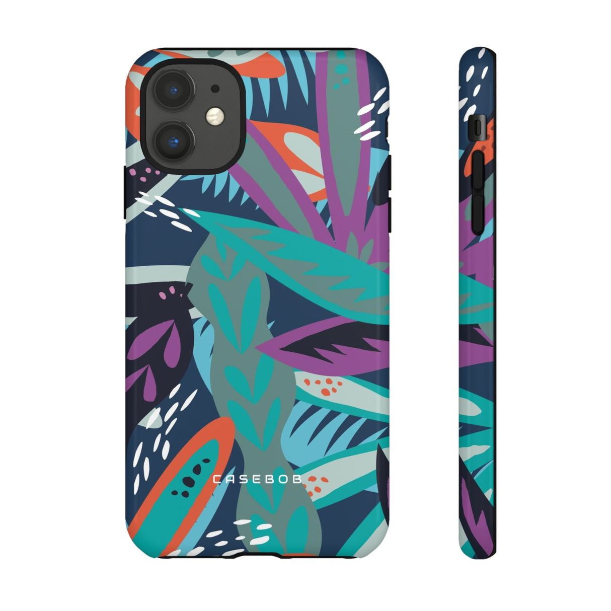 Tropical Leaf Moz - Protective Phone Case