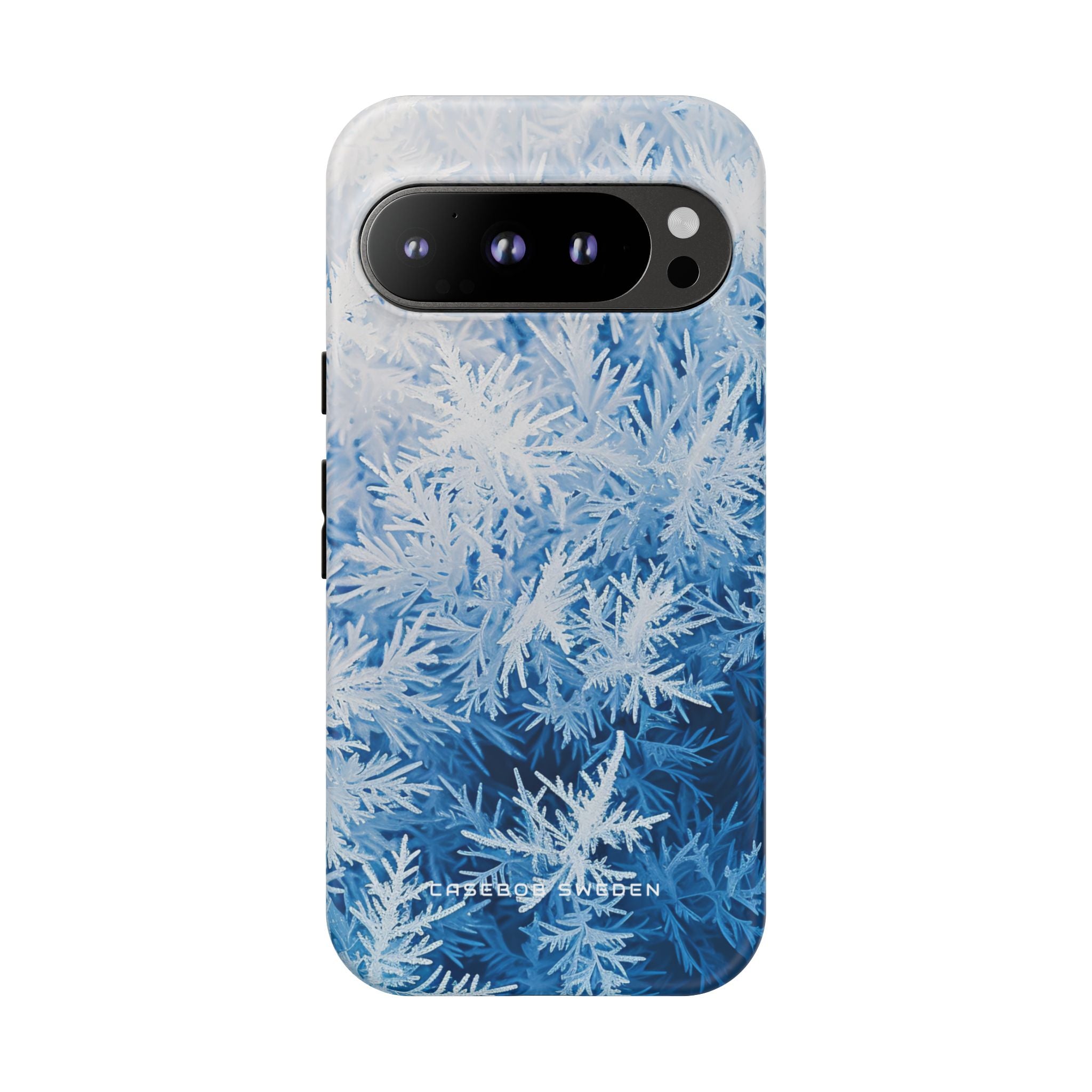 Icy Gradient Frost Crystals Google Pixel 9 - Tough Phone Case