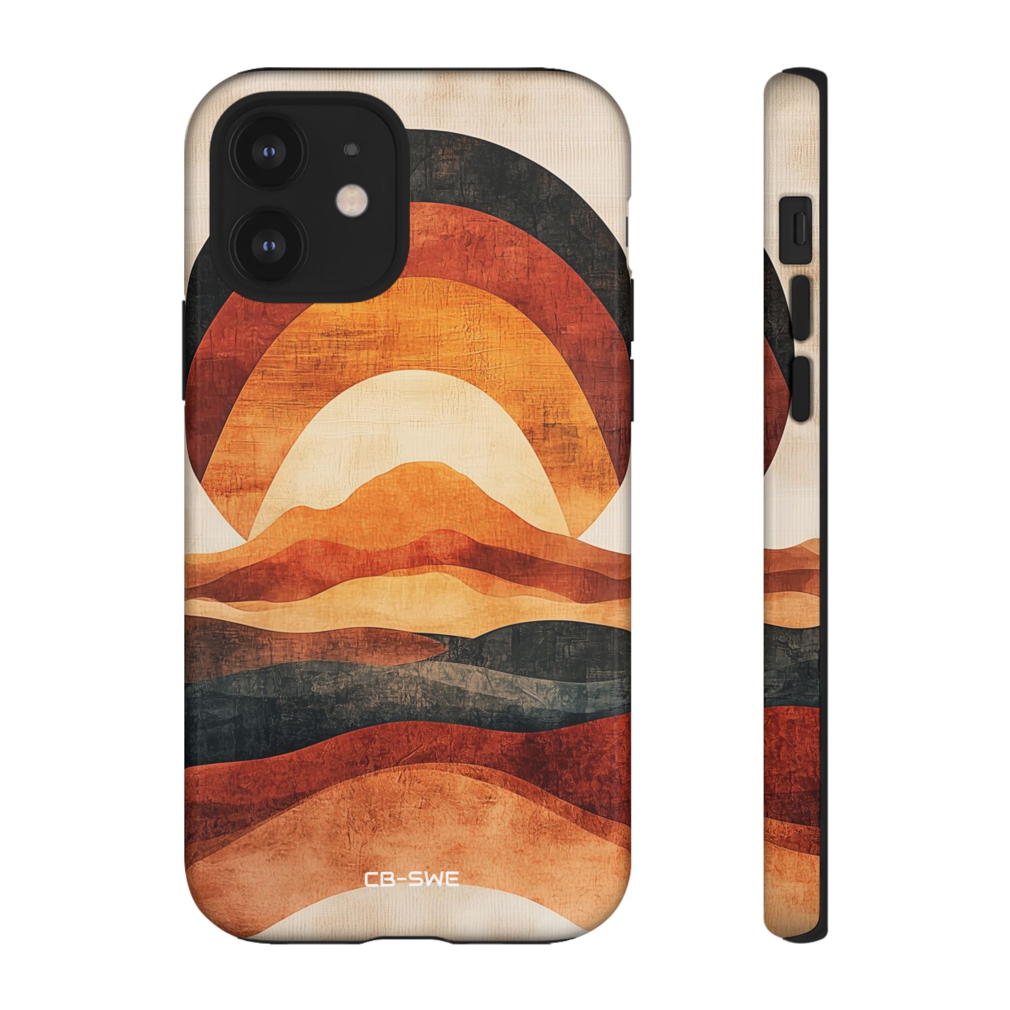 Sunrise Embraces Mountains - iPhone Case
