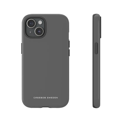 Dim Gray iPhone 15 - Tough Phone Case