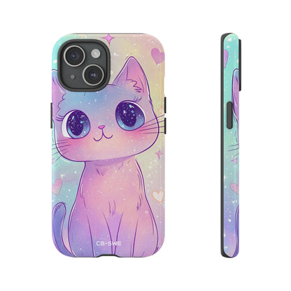 Sparkling Cat Smiles - iPhone Case