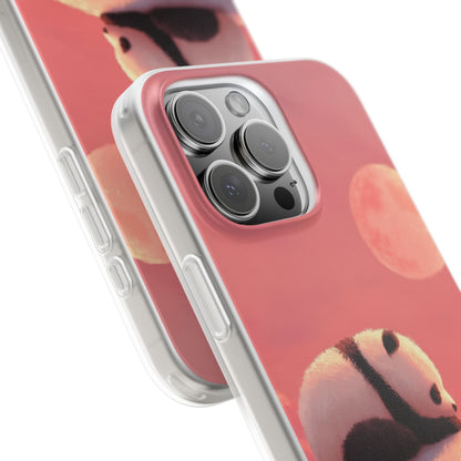 Panda Moonbeam iPhone 16 Pro Max Case - Soft