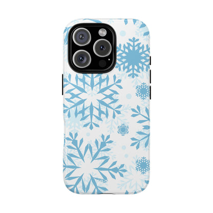 Winter Snowflake Symphony - iPhone Case