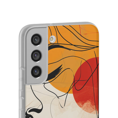 Contemplative Warmth | Flexible Phone Case for Samsung Galaxy