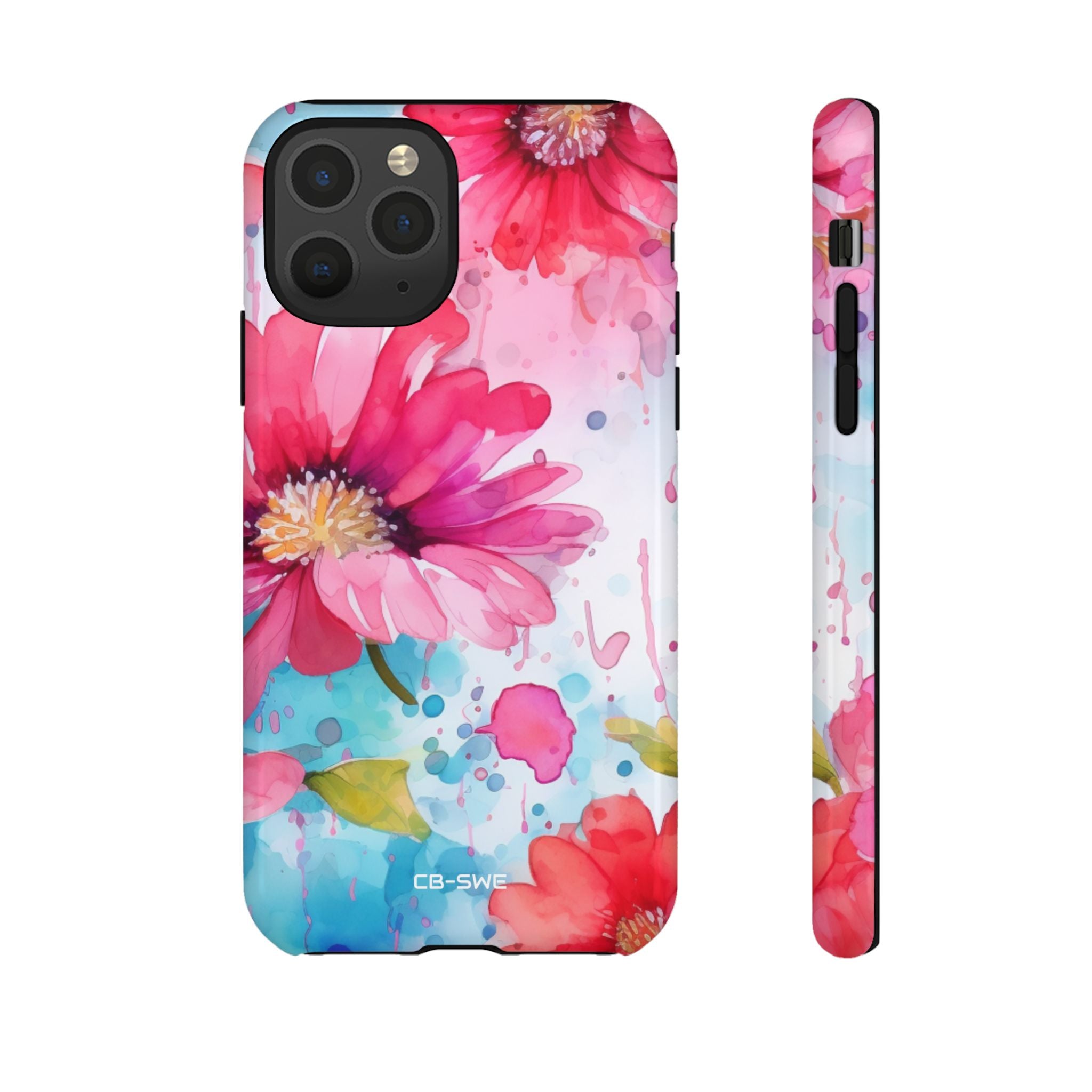 Vibrant Floral Dance - iPhone Case