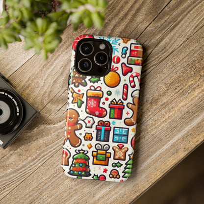 Holiday Icons Celebrate - iPhone Case
