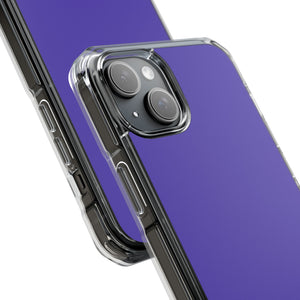 Plump Purple | Handyhülle für iPhone (Clear Impact Case – magnetisch) 