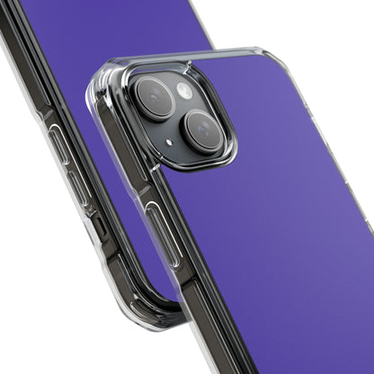 Plump Purple - Clear Impact Case for iPhone