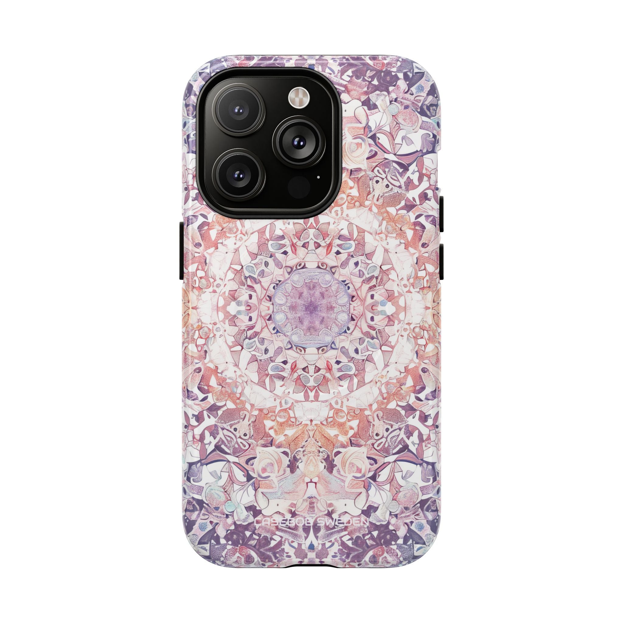 Purple Pink Mandala - Tough + MagSafe® iPhone 14 Phone Case