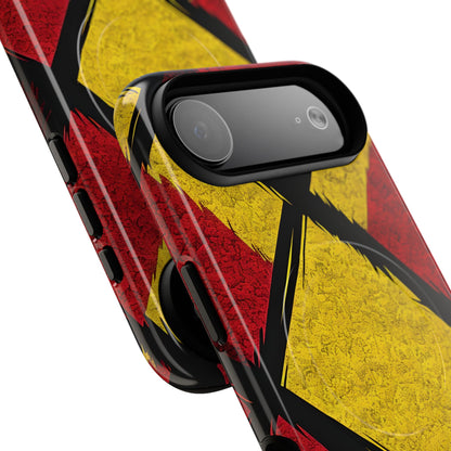 Cracked Diamond Grid iPhone 17 Air - Tough+