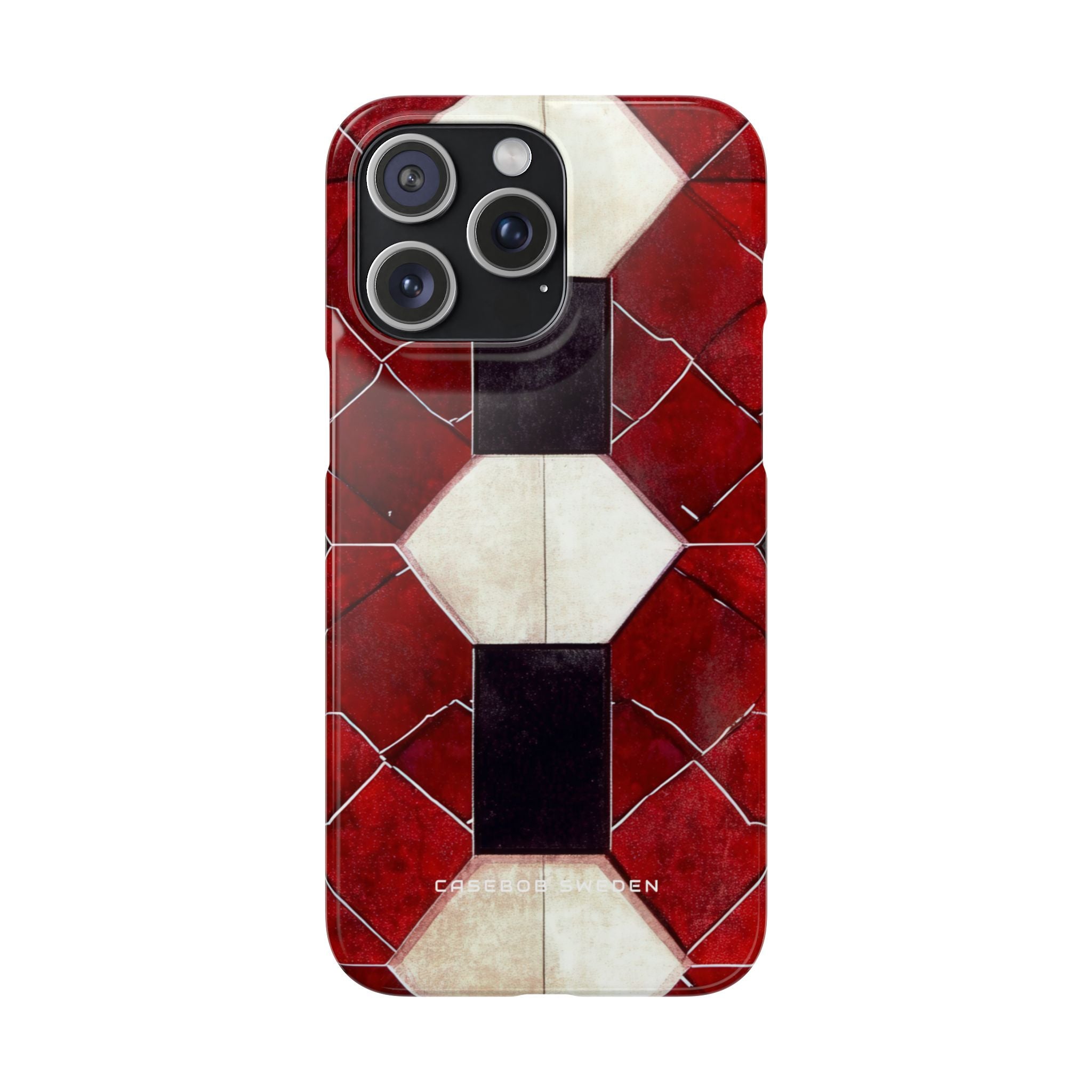 Gothic Hexagon Symmetry iPhone 15 - Slim Phone Case