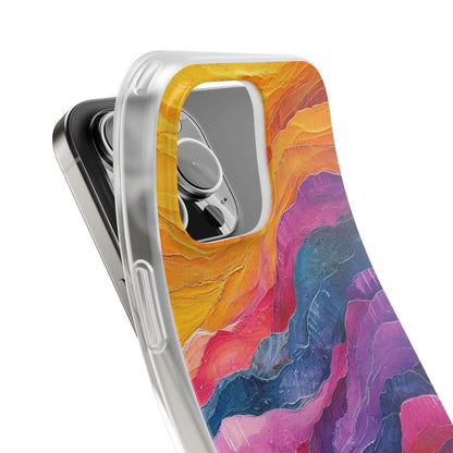 Vibrant Flow iPhone 16 Pro Max Case - Soft