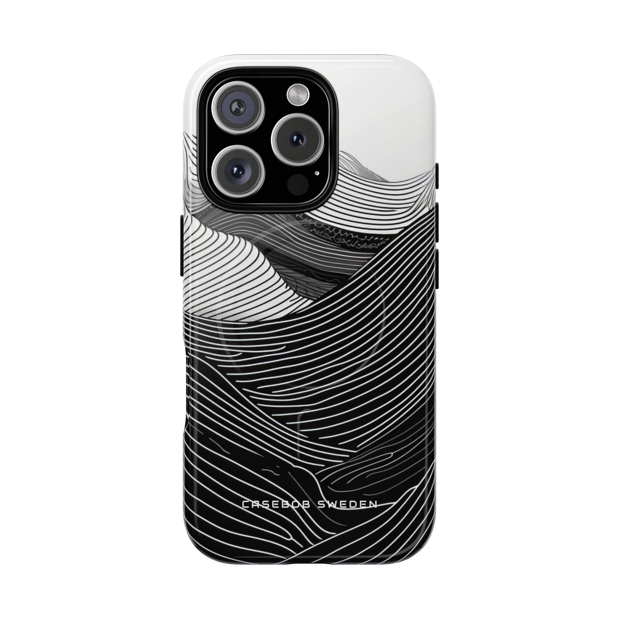 Undulating Horizon Waves iPhone 16  Tough+ Phone Case