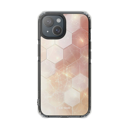 Hexagons Reflect Light iPhone Case - Impact