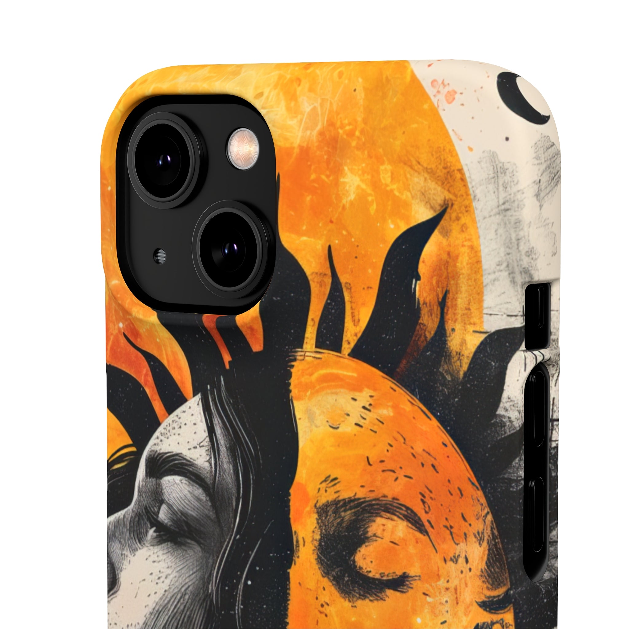 Sunlit Duality | Slim Phone Case for iPhone