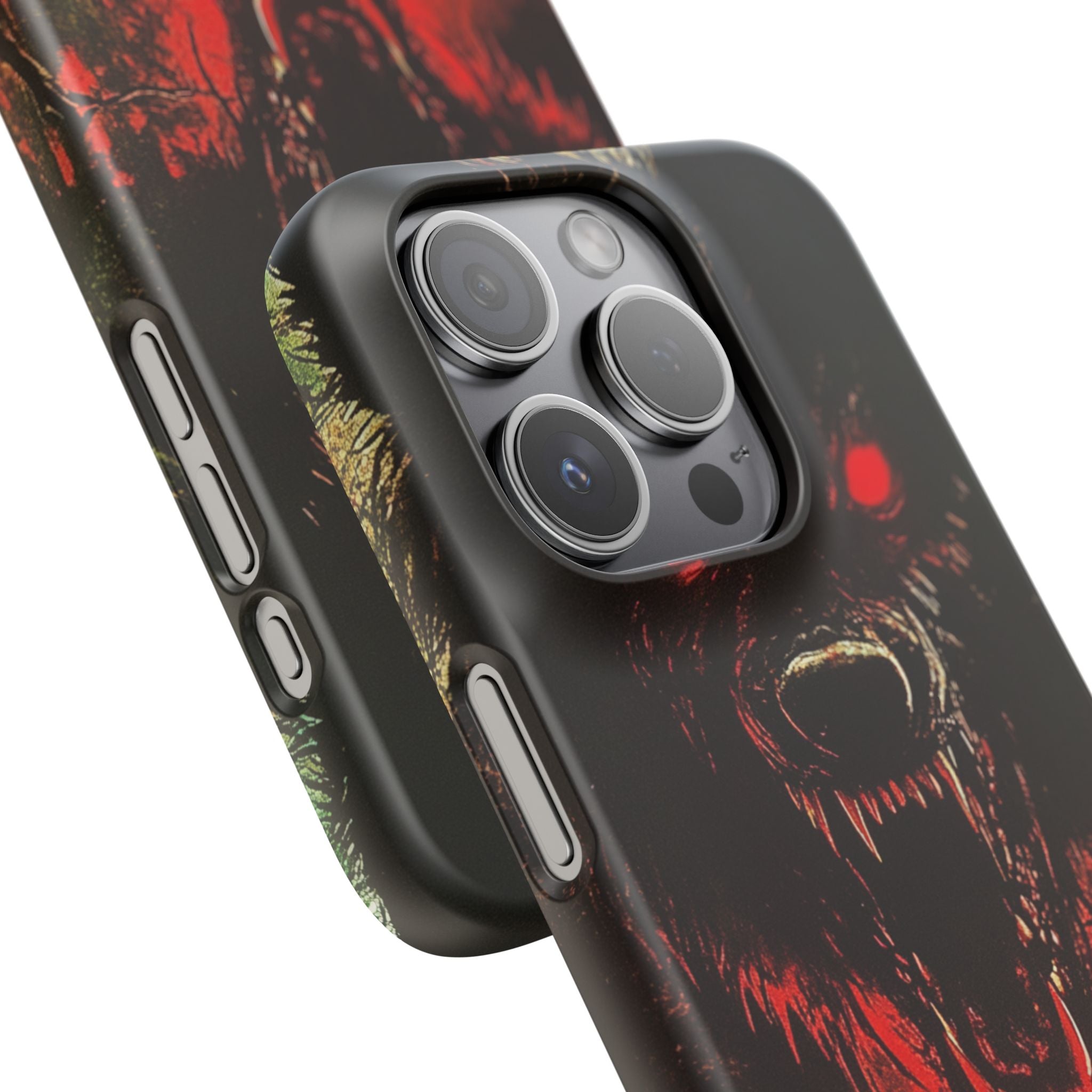 Bloodmoon Wolf's Lament iPhone 15 - Slim Phone Case