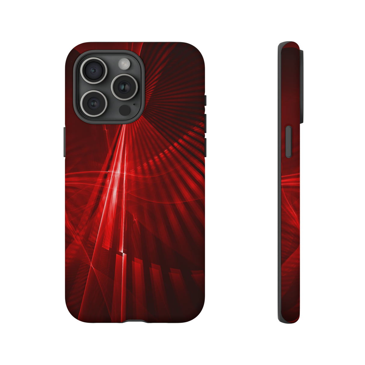 Red Disco Lights - Protective Phone Case