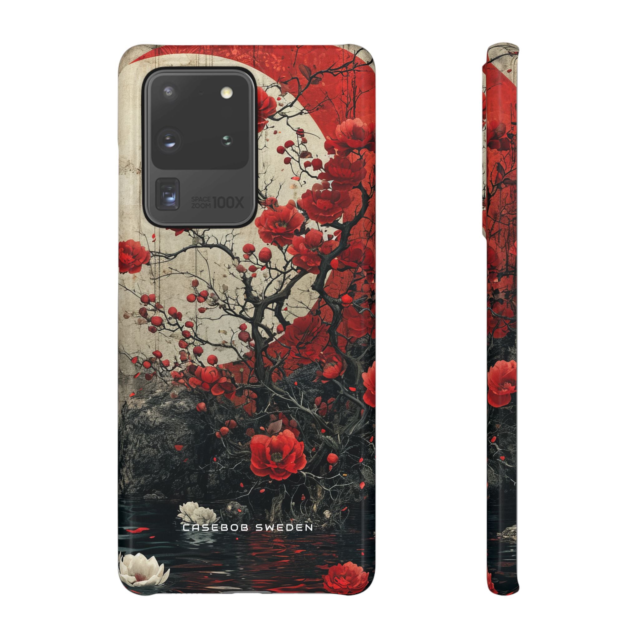 Zen Blossoms in Moonlight Samsung S20 - Slim Phone Case