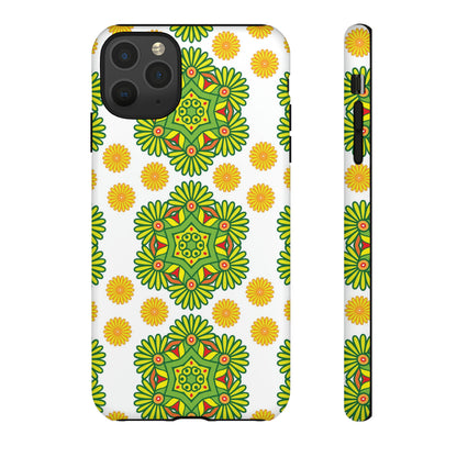 Lime Mandela - Protective Phone Case