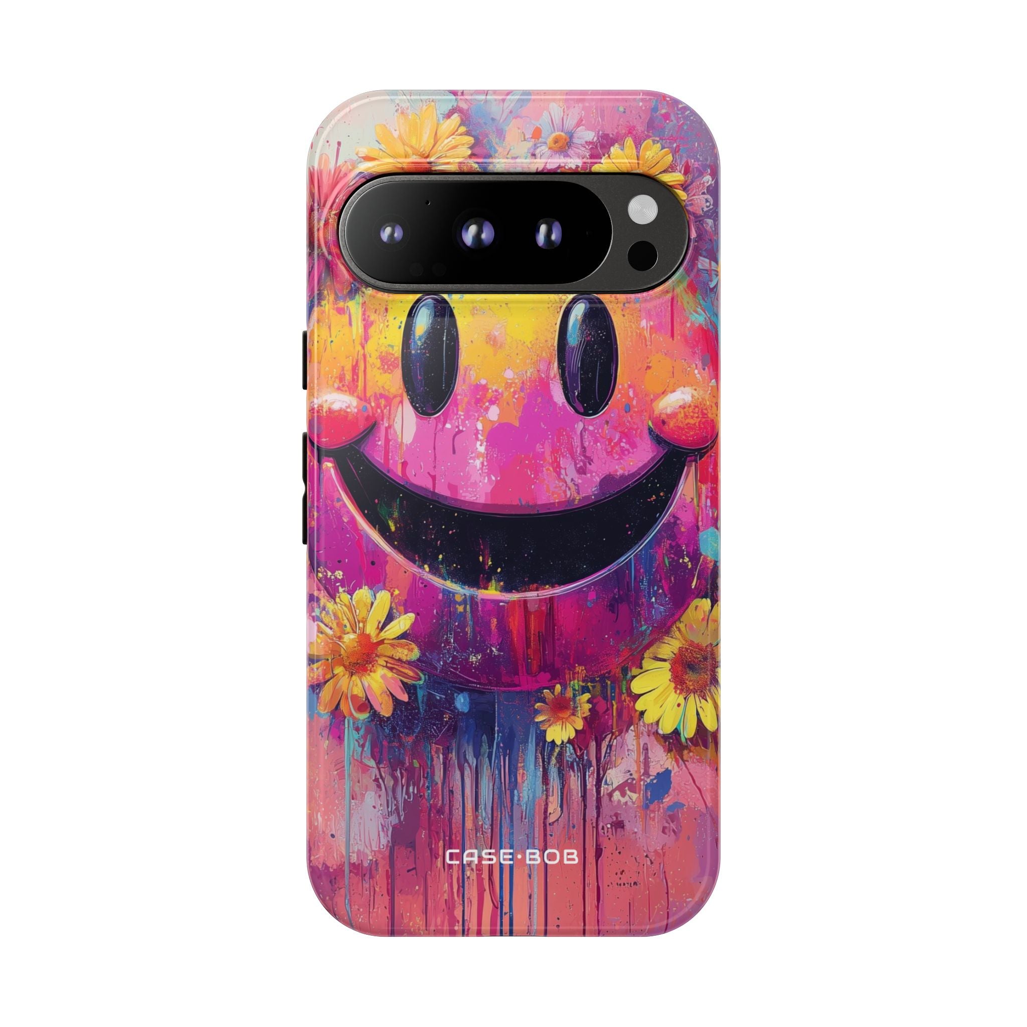 Smiley Bloom Google Pixel 9 Pro Case - Tough