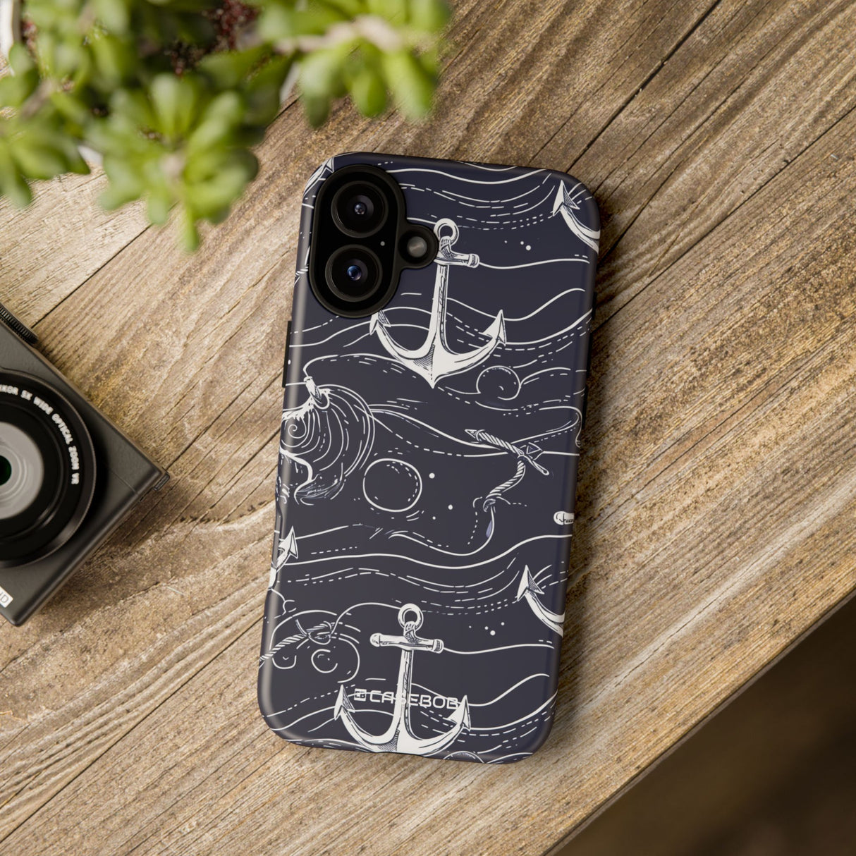 Nautical Adventure: Vintage Line Art - for iPhone 16