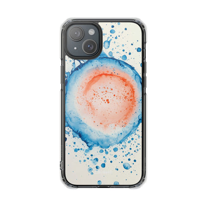 Vibrant Waves Dance iPhone Case - Impact