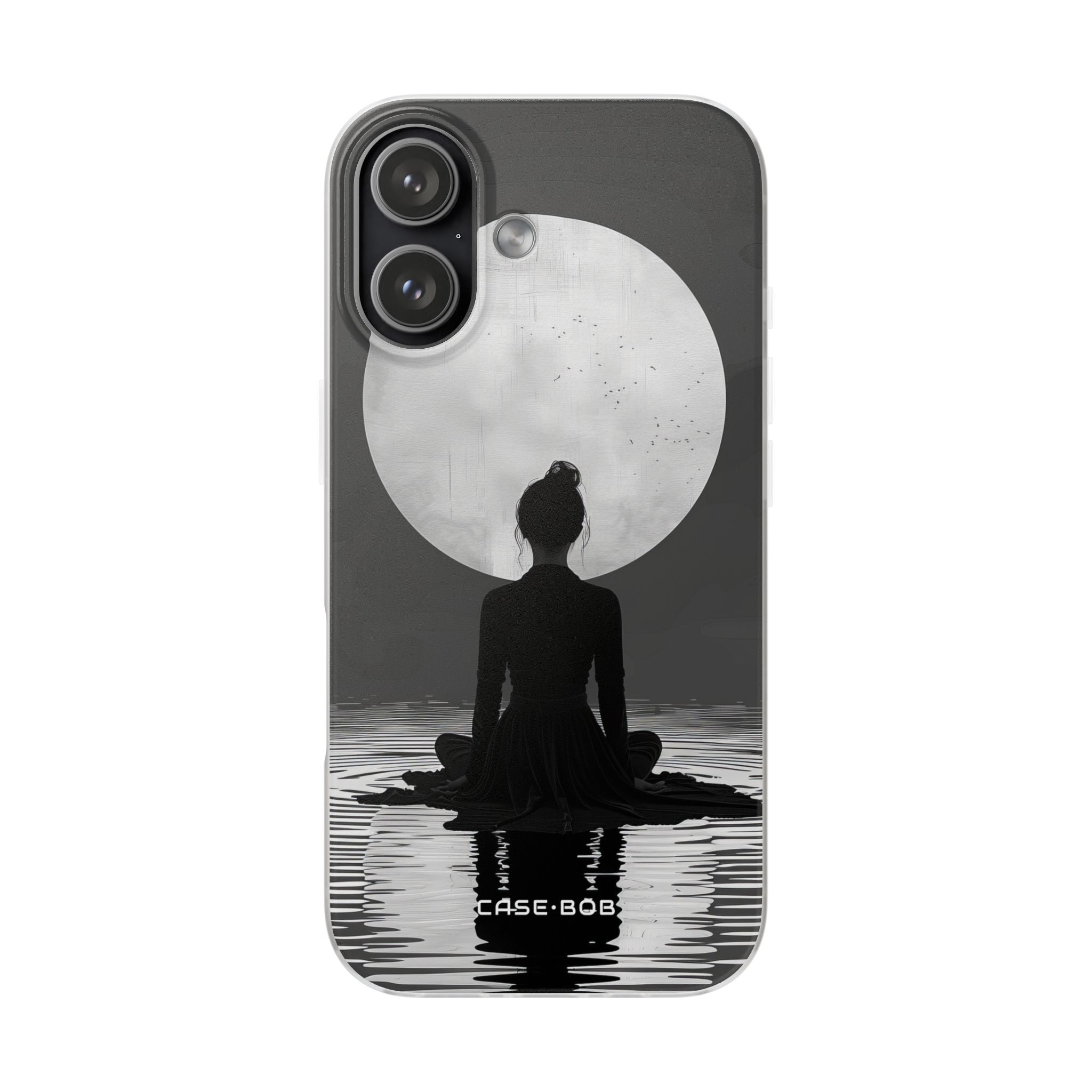 Silhouette Moonlight iPhone 17 Case - Soft