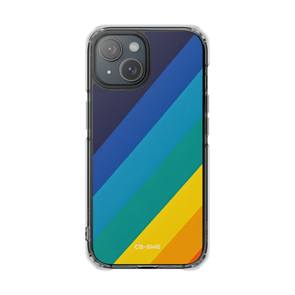 Diagonal Color Spectrum iPhone Case - Impact