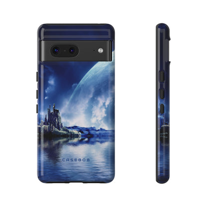 Landscape in fantasy planet - Protective Phone Case