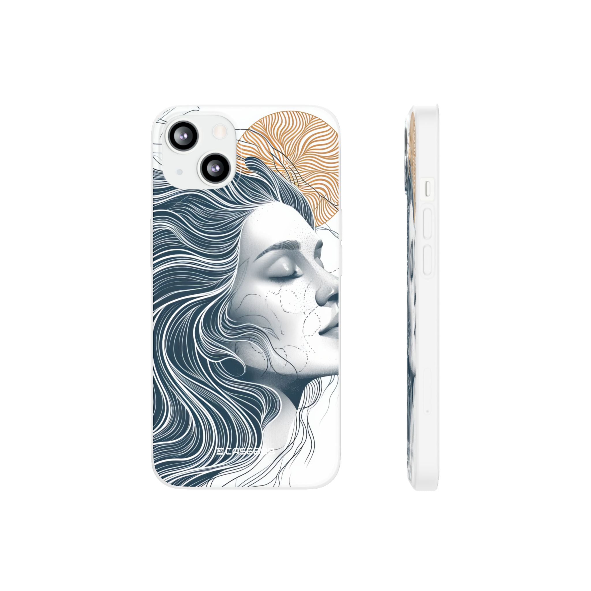 Serene Abstraction | Flexible Phone Case for iPhone