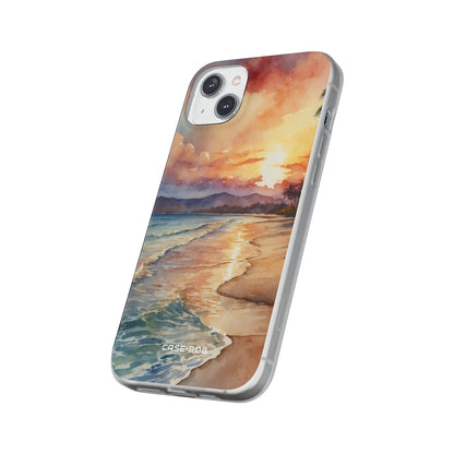 Sunset Reflection iPhone 14 Plus Case - Soft