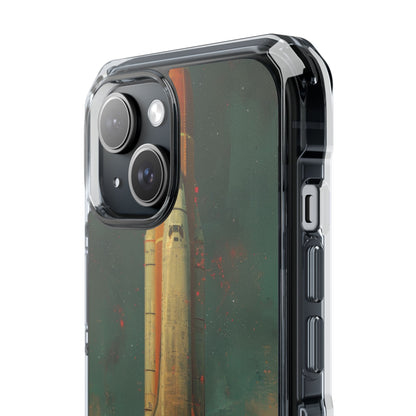 Cosmic Shuttle Ascent iPhone 15 - Impact Clear+