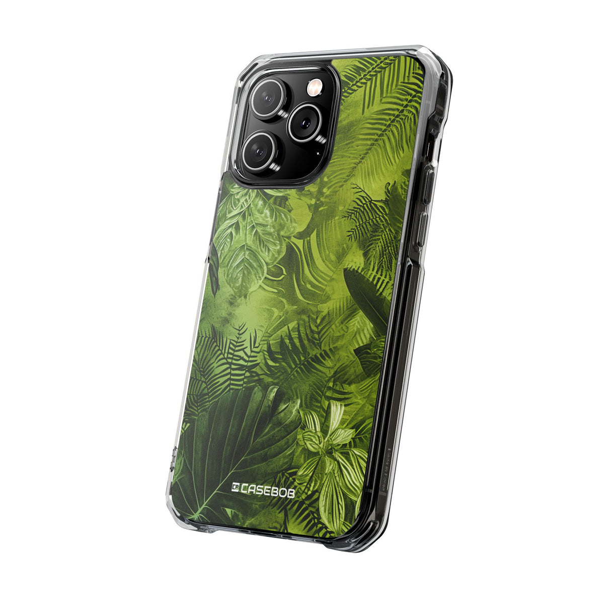 Pantone Greene Design | Handyhülle für iPhone (Clear Impact Case – magnetisch)