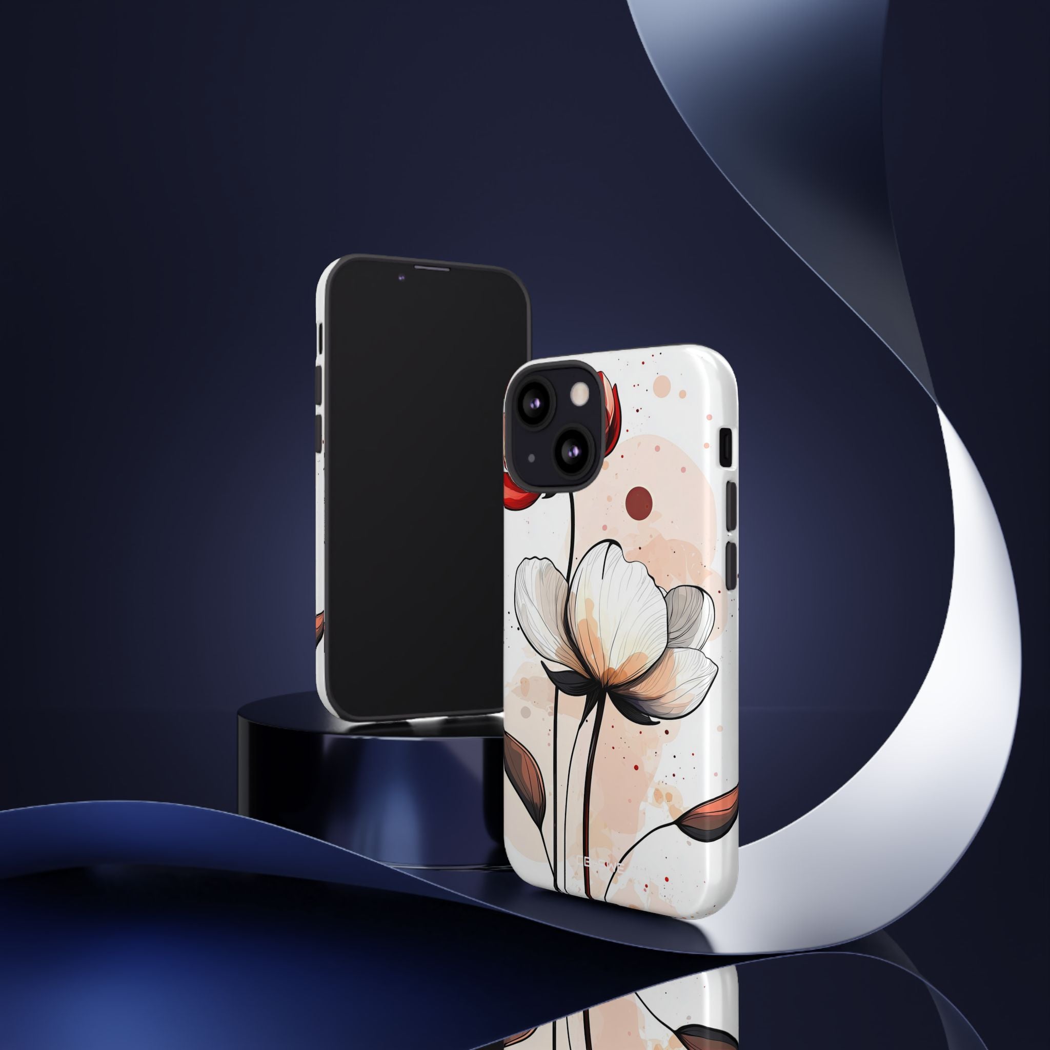 Vibrant Floral Elegance - iPhone Case