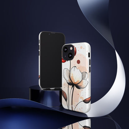 Vibrant Floral Elegance - iPhone Case
