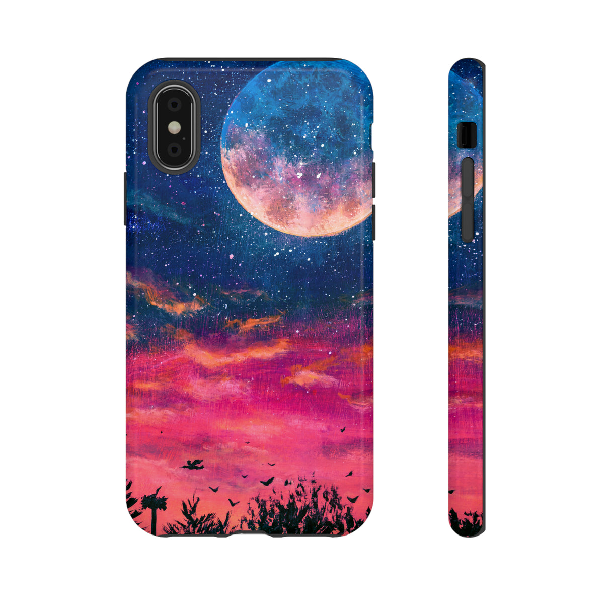 Oil painting - Big Planet - Protective Phone Case