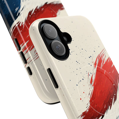 Red Surge iPhone 16 Plus Case - Tough+