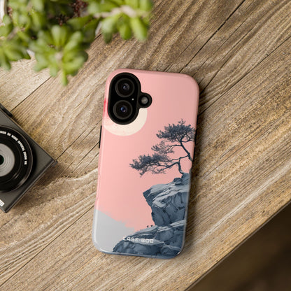 Crimson Moon Tree iPhone 16 Pro Case - Tough
