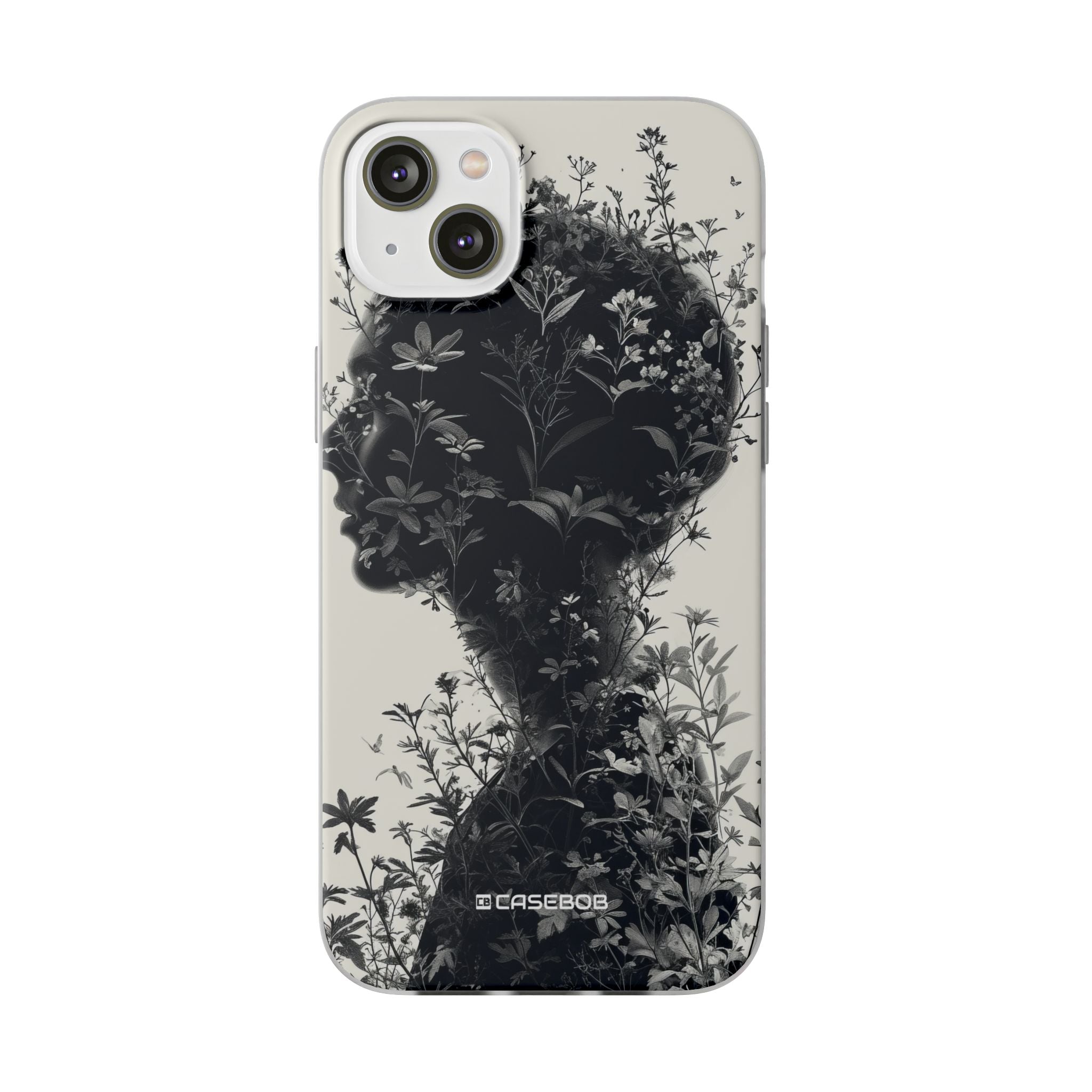 Botanical Silhouette Essence | Flexible Phone Case for iPhone