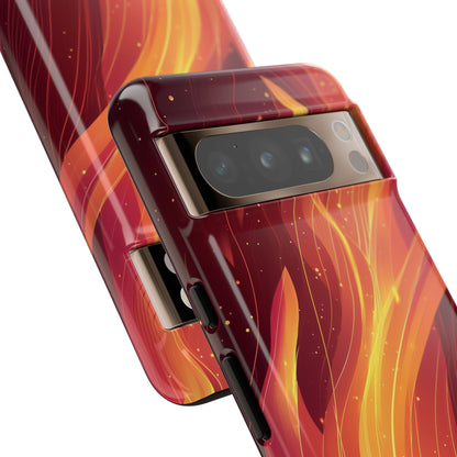 Flaming Flow Google Pixel 8 Pro Case - Tough