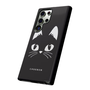 Cartoon-Katzen-Symbol - Schutzhülle fürs Telefon