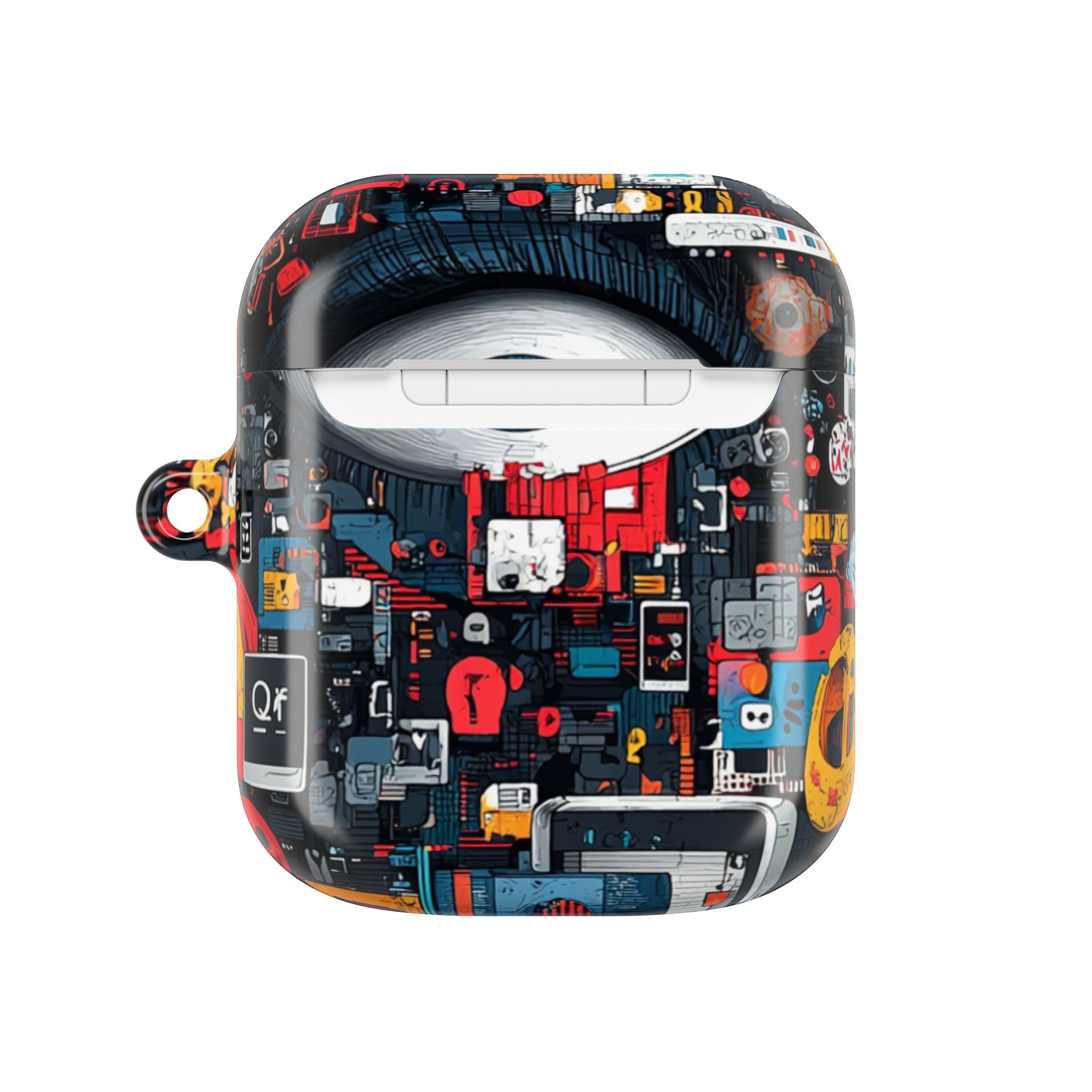 Sininen katse mosaiikki - AirPods Case