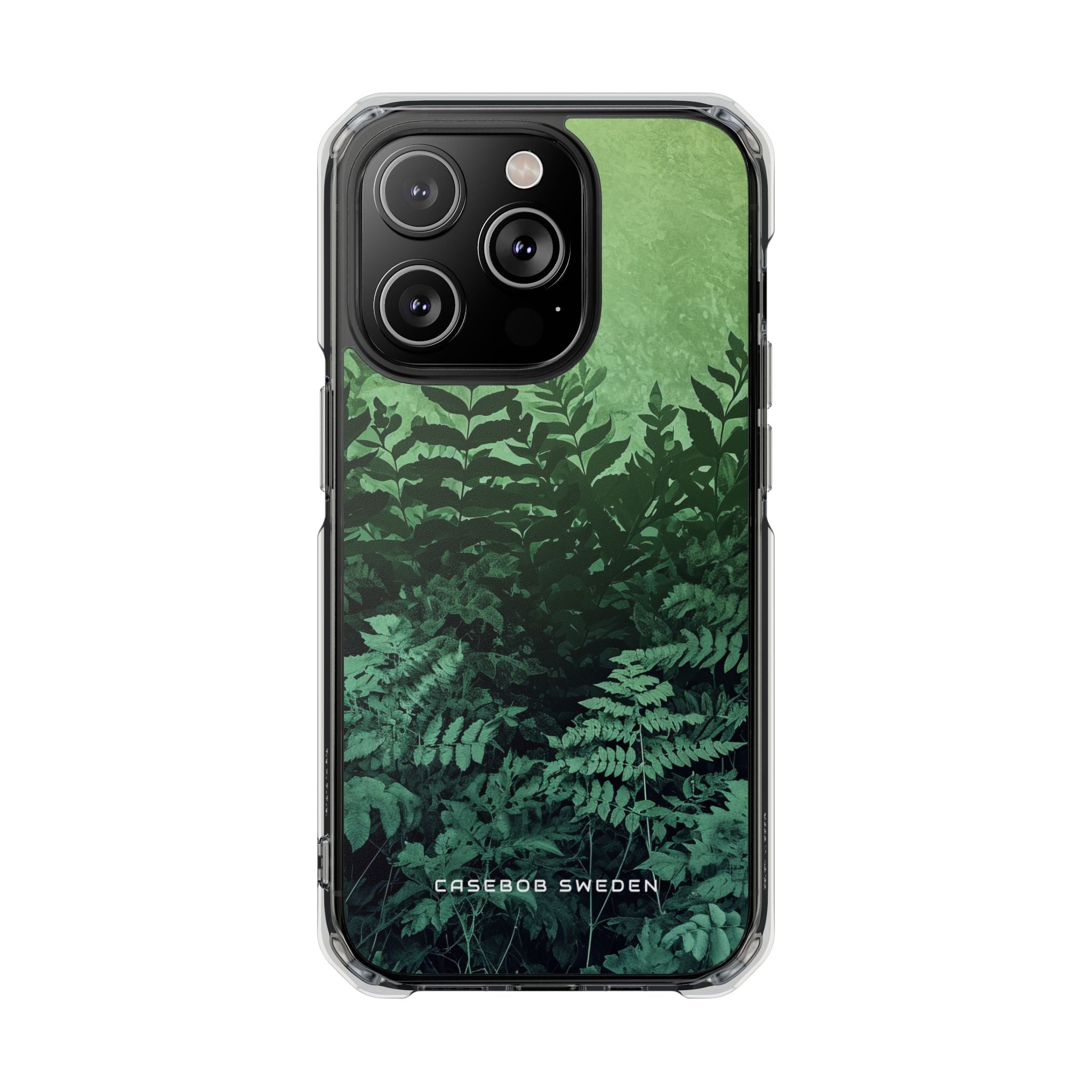 Gradient Fernscape Lush iPhone 14 - Clear Impact Phone Case