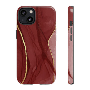 Dark Red - Protective Phone Case