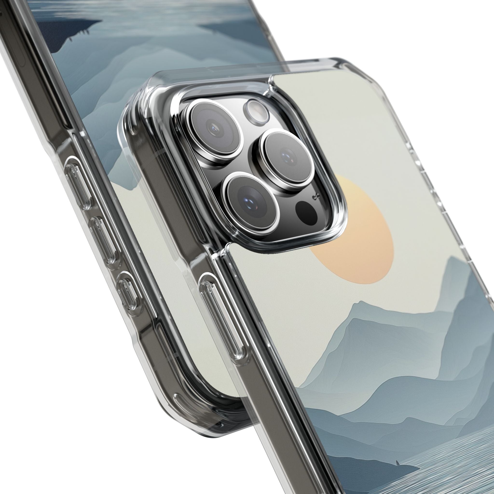 Gentle Waves Reflect iPhone Case - Impact